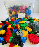 Конструктор Шестеренки (STEM Junior) 300 деталей  - fgospostavki.ru - Балашиха