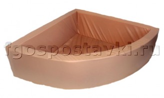 Бассейн угловой полукруглый (без рисунка) - fgospostavki.ru - Балашиха