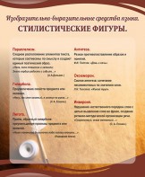 Стенд "Стилистические фигуры" Вариант 2 - fgospostavki.ru - Балашиха