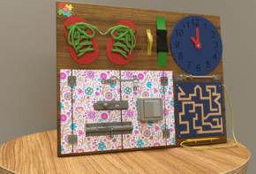 Бизиборд «Для девочек» - fgospostavki.ru - Балашиха