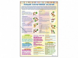 Стенд "Наши пальчики устали" (зарядка) - fgospostavki.ru - Балашиха