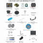 Robo kit DIYGO Мобильный робот с колесами всенаправленного движения - fgospostavki.ru - Балашиха